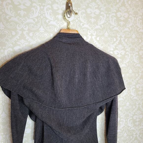 Eileen Fisher Gray Merino Wool Cardigan Sweater Size XS - Picture 7 of 11